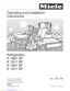 Preview: Operating And Installation Manual