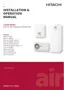 Preview: Installation & Operation Manual