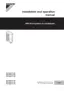 Preview: Installation And Operation Manual