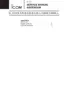 Preview: Service  Manual Addendum