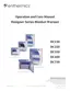 Preview: Operation And Care Manual