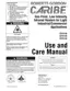 Preview: Use And Care Manual