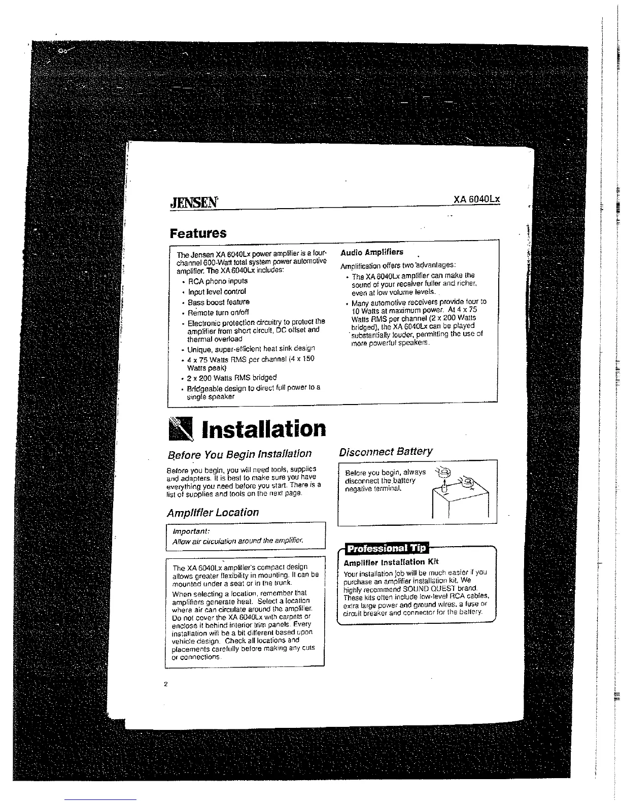 Page #2 background image