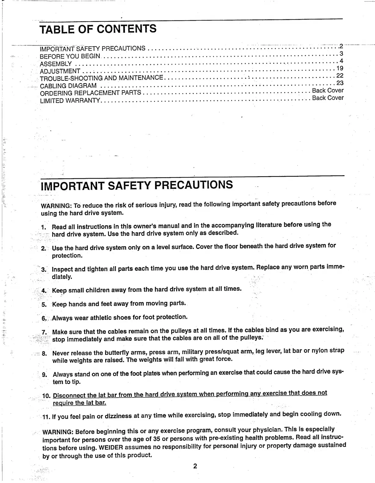 Page #2 background image