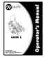 Preview: Operator's Manual