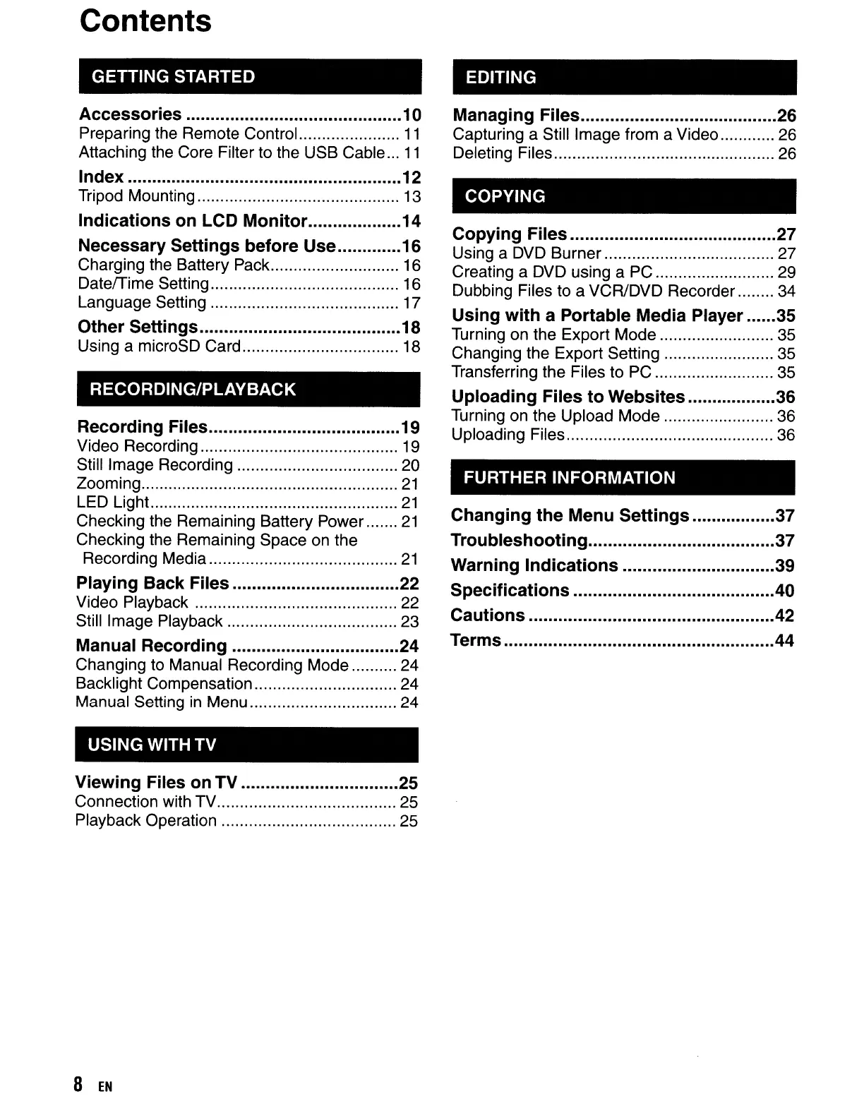 Page #8 background image