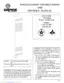 Preview: Installation Instructions And Owner's Manual