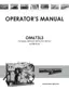 Preview: Operator's Manual