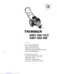 Preview: Use And Maintenance Manual