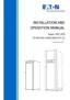 Preview: Installation And Operation Manual