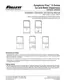 Preview: Installation, Operation And Service Manual