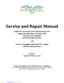 Preview: Service And Repair Manual