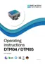 Preview: Operating Instructions