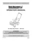 Preview: Operator's Manual