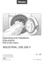 Preview: Operating And Installation Instructions
