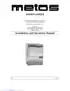 Preview: Installation And Operation Manual
