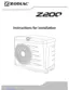 Preview: Instructions For Installation