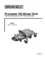 Preview: Owner/Operator And Parts Manual