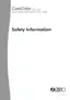 Preview: Safety Information