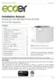 Preview: Installation Manual