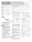 Preview: Instruction Manual And Warranty