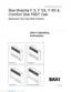 Preview: User Operating Instructions