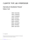 Preview: Operation & Installation Manual
