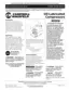 Preview: Operating Instructions And Parts Manual