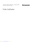 Preview: Guide D'Utilisation