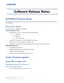 Preview: Firmware Release Notes