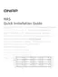 Preview: Quick Installation Guide