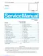 Preview: Service Manual