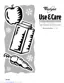 Preview: Use & Care Guide