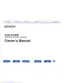 Preview: Owner's Manual