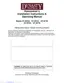 Preview: Installation Instructions & Operating Manual
