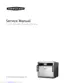 Preview: Service Manual