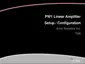 Preview: Setup / Configuration