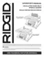 Preview: Operator's Manual