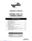 Preview: Operator's Manual