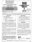 Preview: Installation Instructions And Owner's Manual