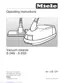 Preview: Operating Instructions