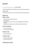 Preview: User Manual
