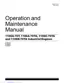 Preview: Operation And Maintenance Manual