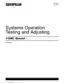 Preview: Systems Operation Testing And Adjusting