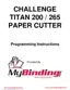 Preview: Programming Instructions