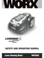 Preview: Safety And Operating Manual