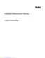 Preview: Hardware Maintenance Manual