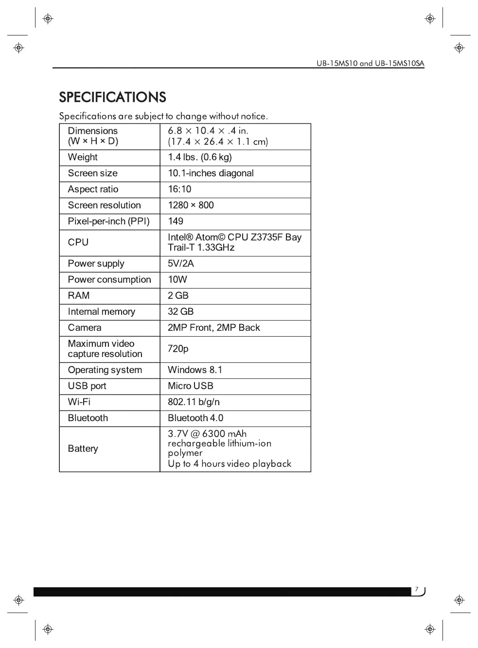 Page #7 background image