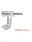 Preview: Product Manual
