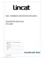 Preview: User, Installation And Servicing Instructions